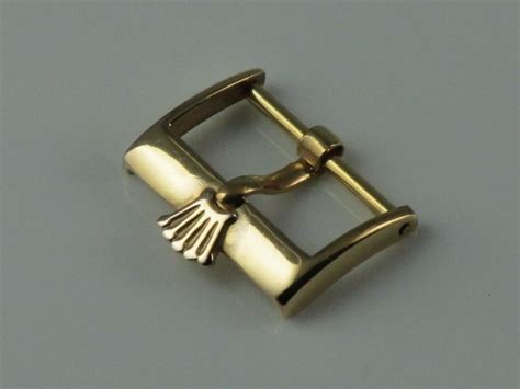 Rolex fibbia buckle gold plated 16mm 